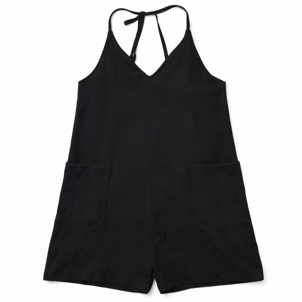 Navy Blue Romper